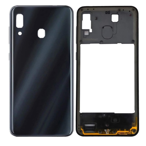 [HS6SA20-3-2] Samsung A(20) Complete Housing (3 in 1) (BLACK)