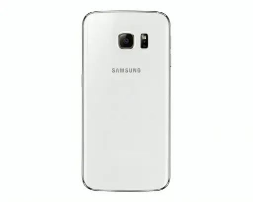 [HS9SS6-3-1] Samsung S(6) Only Back (WHITE)