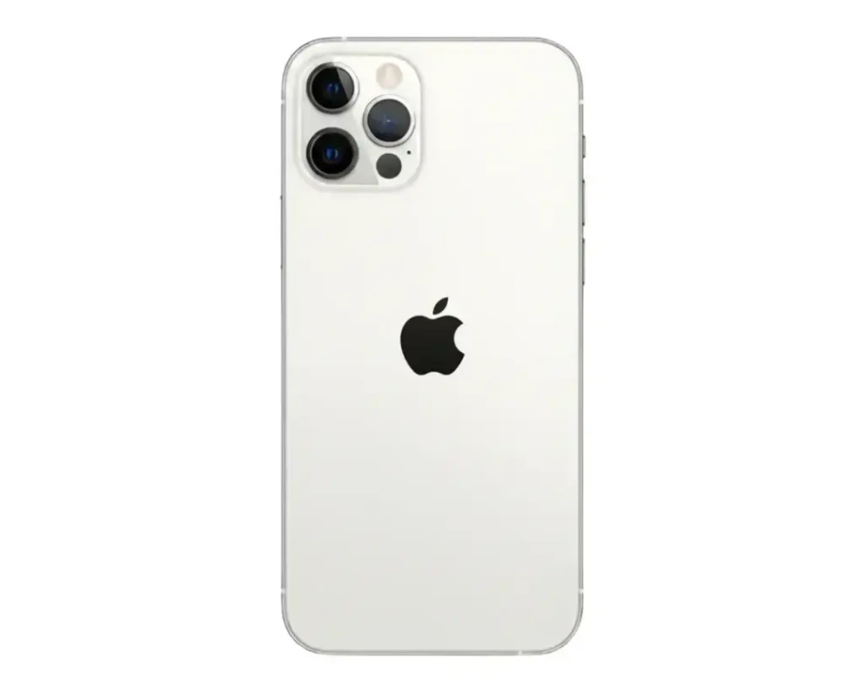 [HS9iP12PRMX-3-1] iPhone (12) Pro Max Only Back (WHITE)