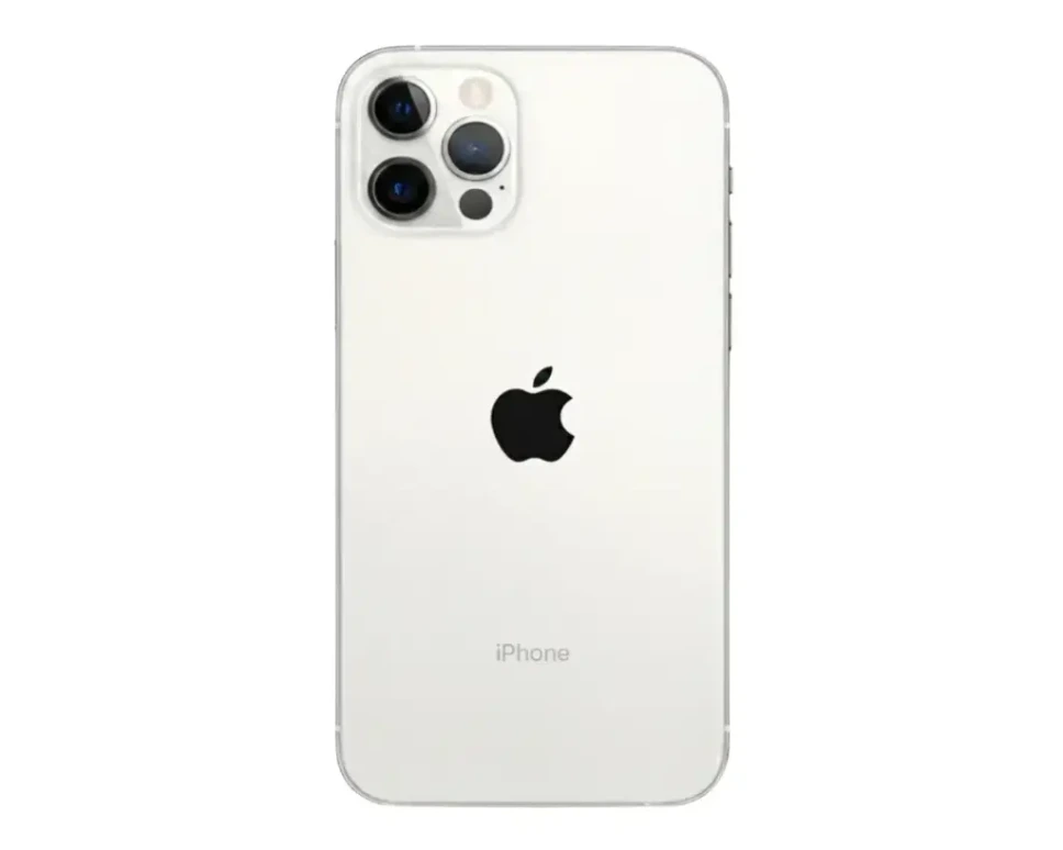[HS9iP12PR-3-1] iPhone (12) Pro Only Back (WHITE)