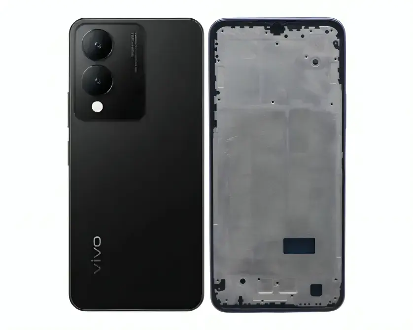 [HS6ViY17S-3-2] Vivo Y(17)S Complete Housing (3 in 1) (BLACK)
