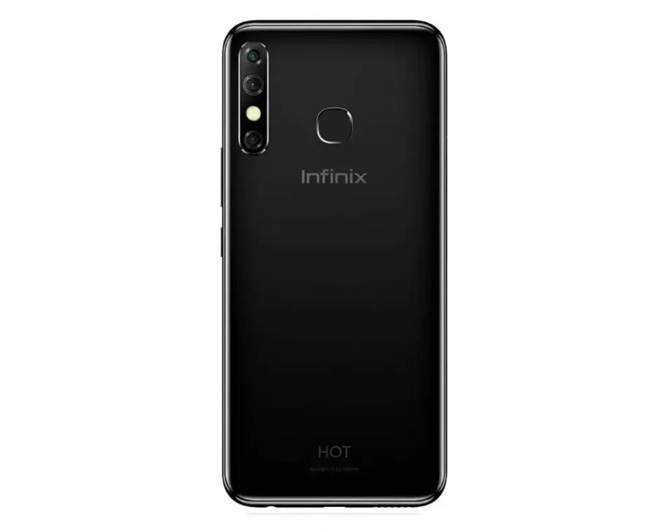 [HS9iNHT8-3-2] infinix Hot (8) X(650) Only Back (BLACK)